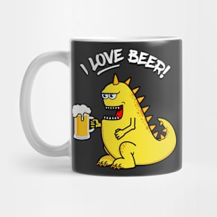 Monster Loves Beer! Mug